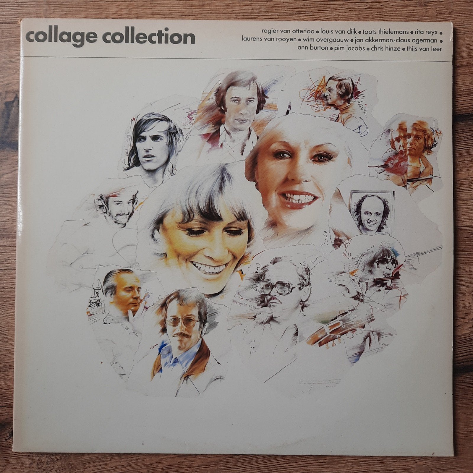Collage Collection - dubbel LP - Dutch Jazz, Complilatie, Ophalen of Verzenden, Gebruikt, 12 inch