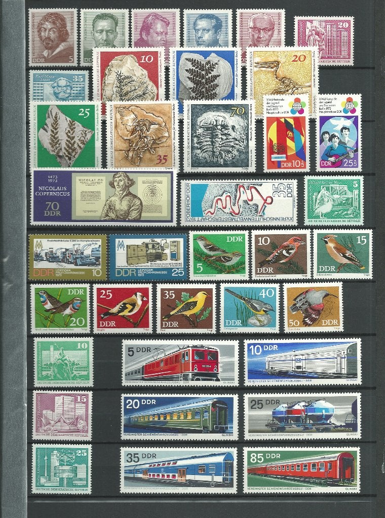 DDR, jaargang 1973, helemaal kompleet, Postfris., Ophalen of Verzenden, DDR, Postfris
