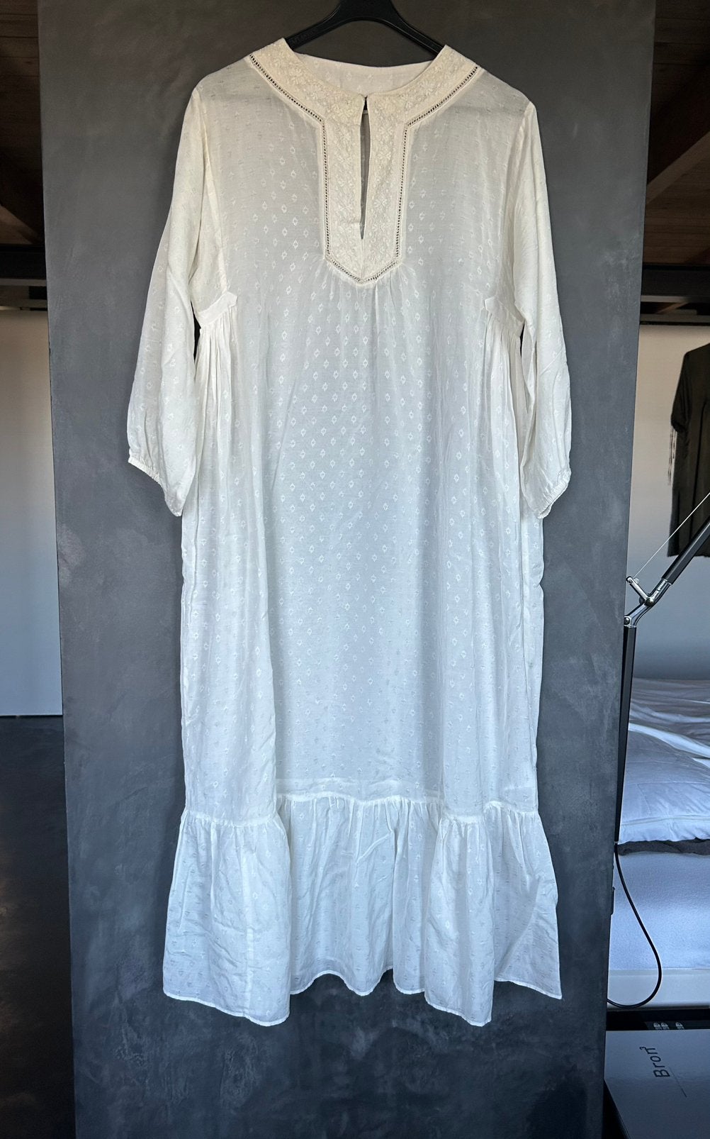 Day Birger et Mikkelsen zomerse jurk M offwhite, Maat 38/40 (M), Overige kleuren, Ophalen of Verzenden, Zo goed als nieuw