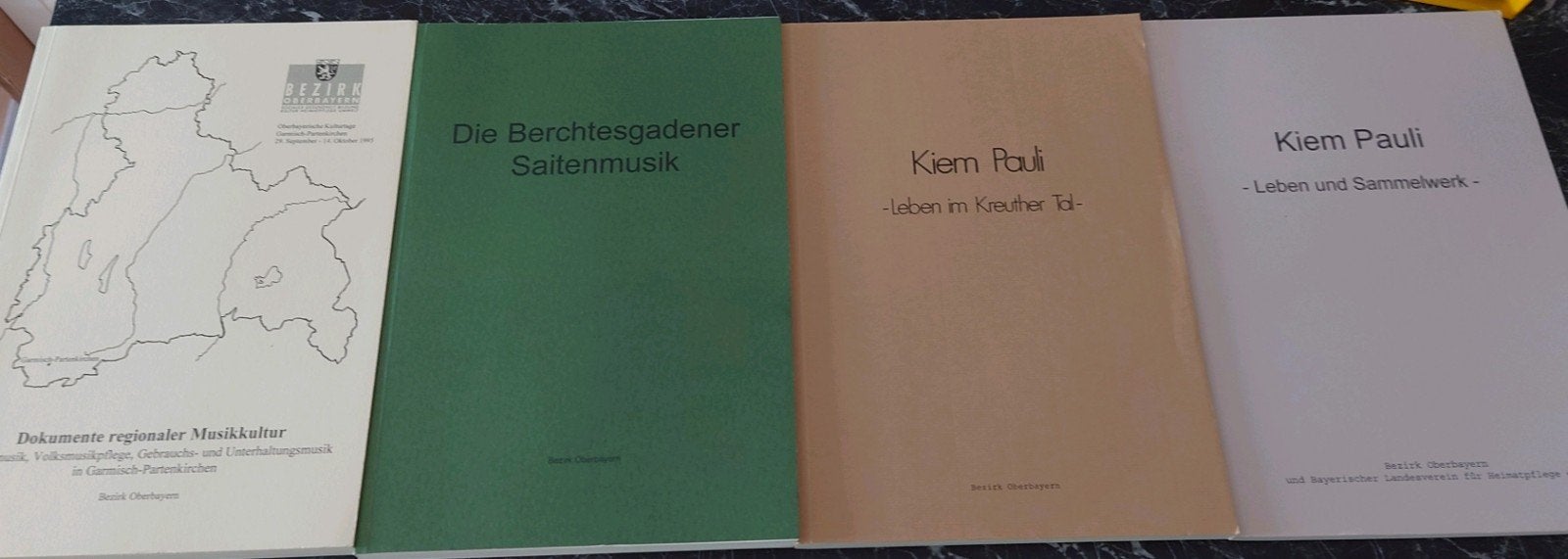 4 boeken over Beierse Volksmuziek, Ophalen of Verzenden, Zo goed als nieuw, Overige onderwerpen