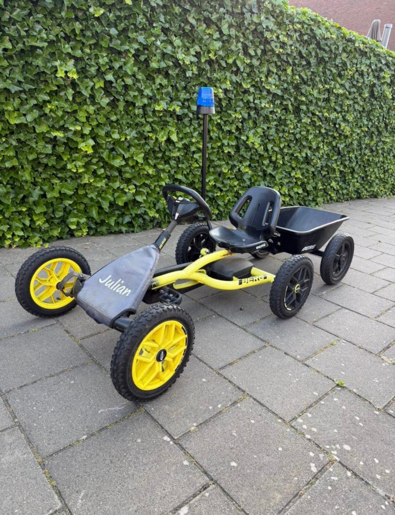 Zeer mooie en complete Berg Buddy, Ophalen, Zo goed als nieuw, Berg, Met kar of aanhanger