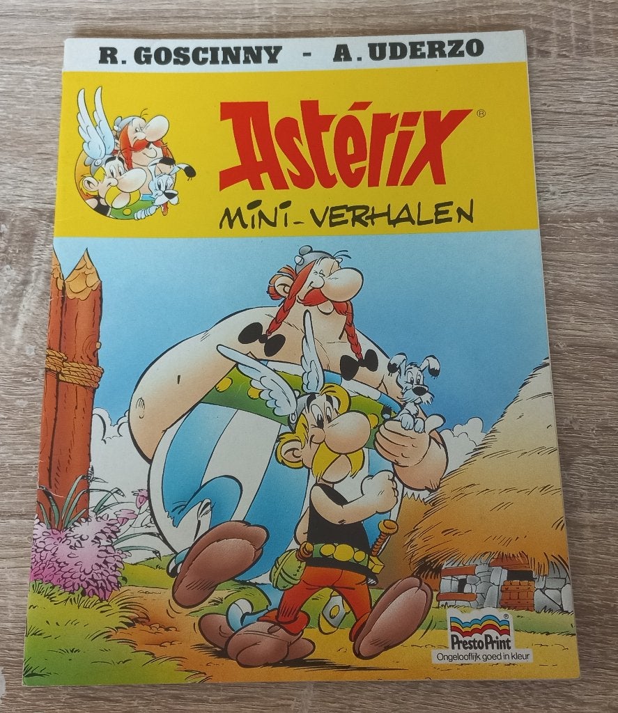 Asterix mini-verhalen (Presto Print Promo), Gelezen, Eén stripboek, Ophalen of Verzenden, Goscinny & Uderzo