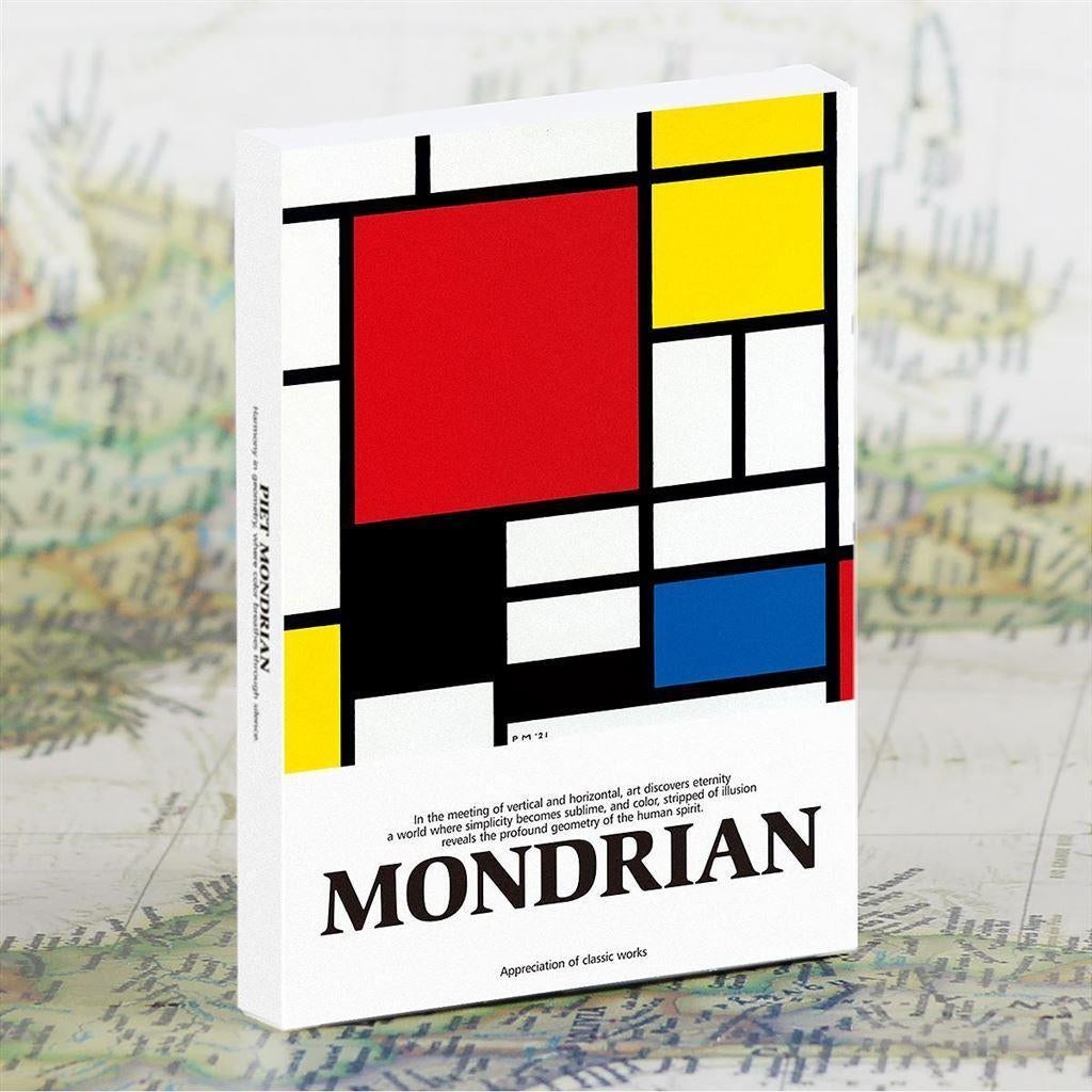 Piet Mondriaan Set 30 Kunst AnsichtKaarten, Verzenden