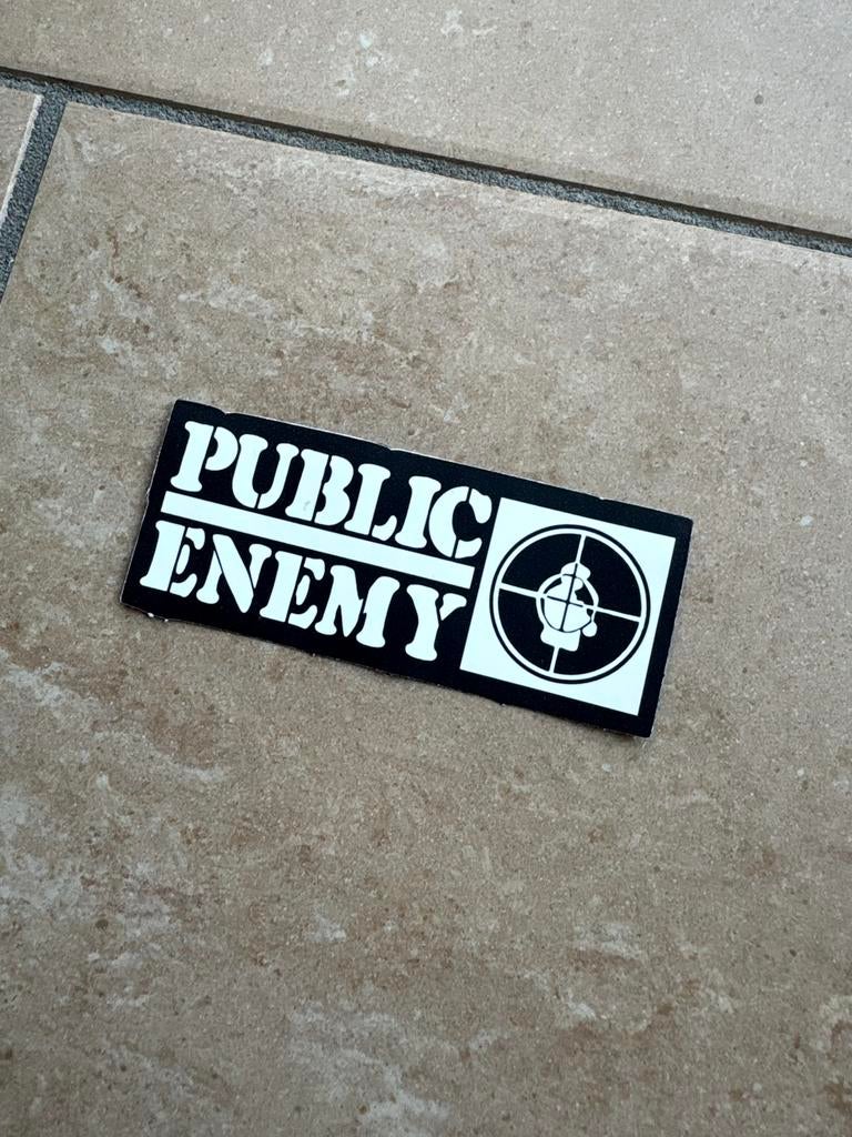 Public Enemy sticker, Ophalen of Verzenden, Nieuw