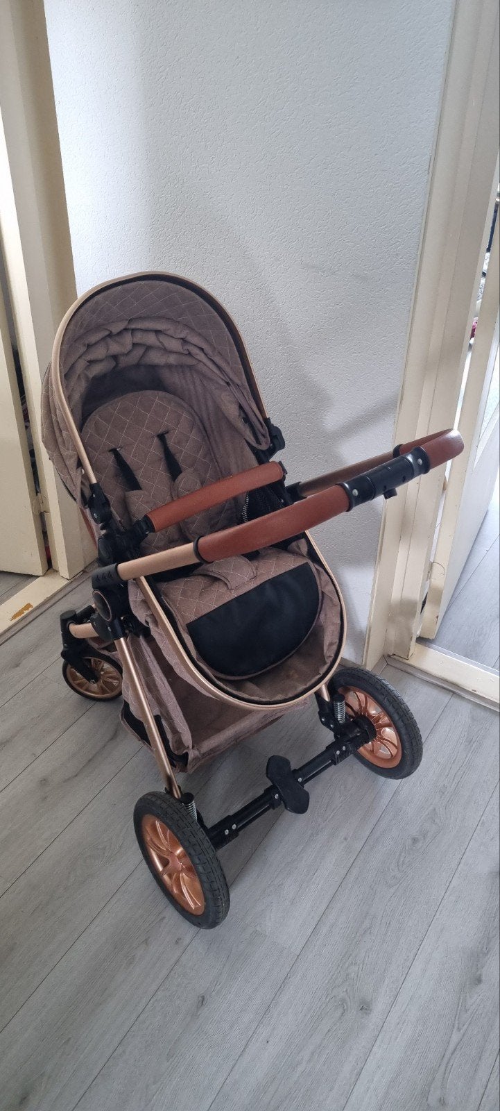 Combiwagen 3-in-1 met Reiswieg, Autostoeltje & Accessoi, Kinderen en Baby's, Kinderwagens en Combinaties, Overige merken, Met autostoeltje