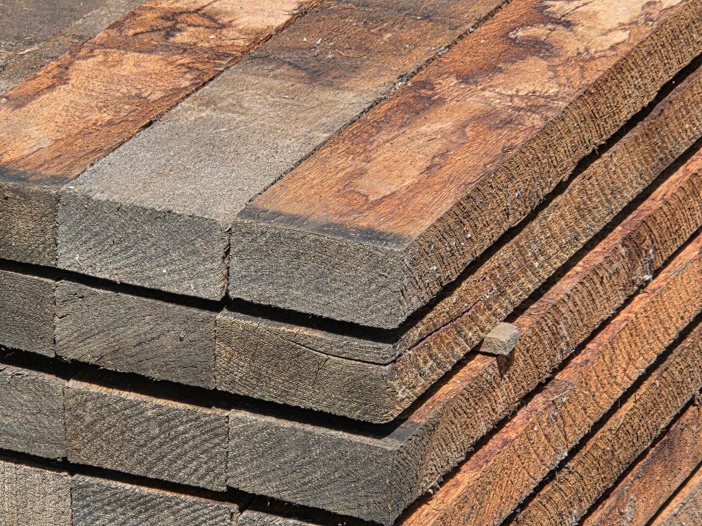 Hardhouten Balken 5.0x11.0 cm  € 8,- per stuk incl.btw, Tuin en Terras, Palen, Balken en Planken, Ophalen, Nieuw, Hardhout, Minder dan 180 cm