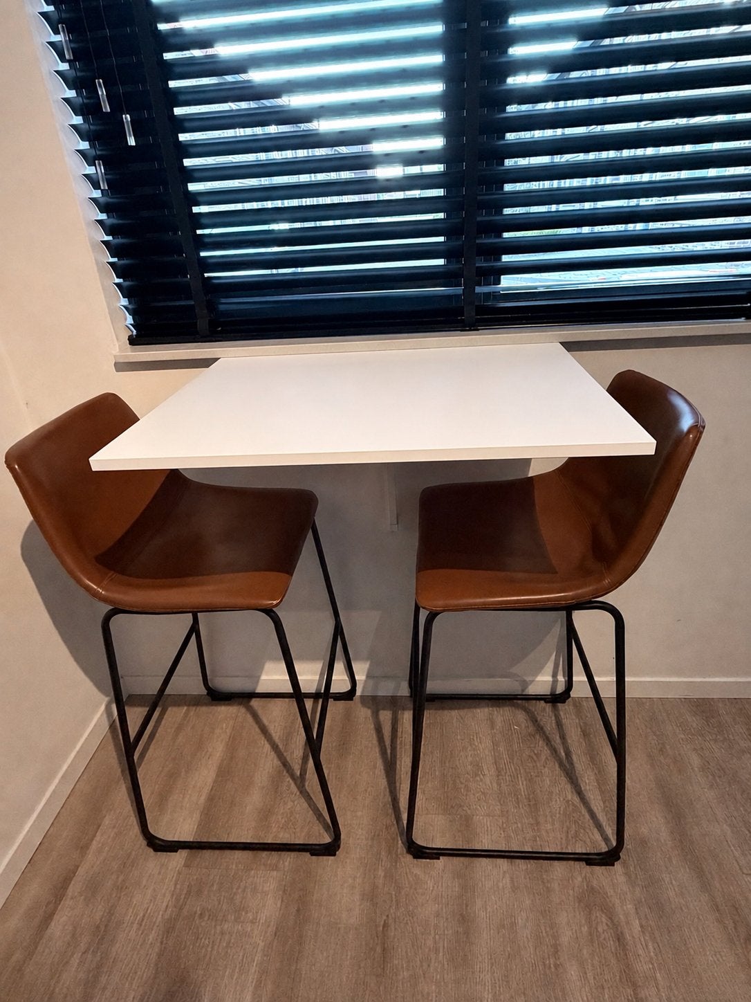 Witte bartafel 74x59,5cm, Ophalen, Gebruikt