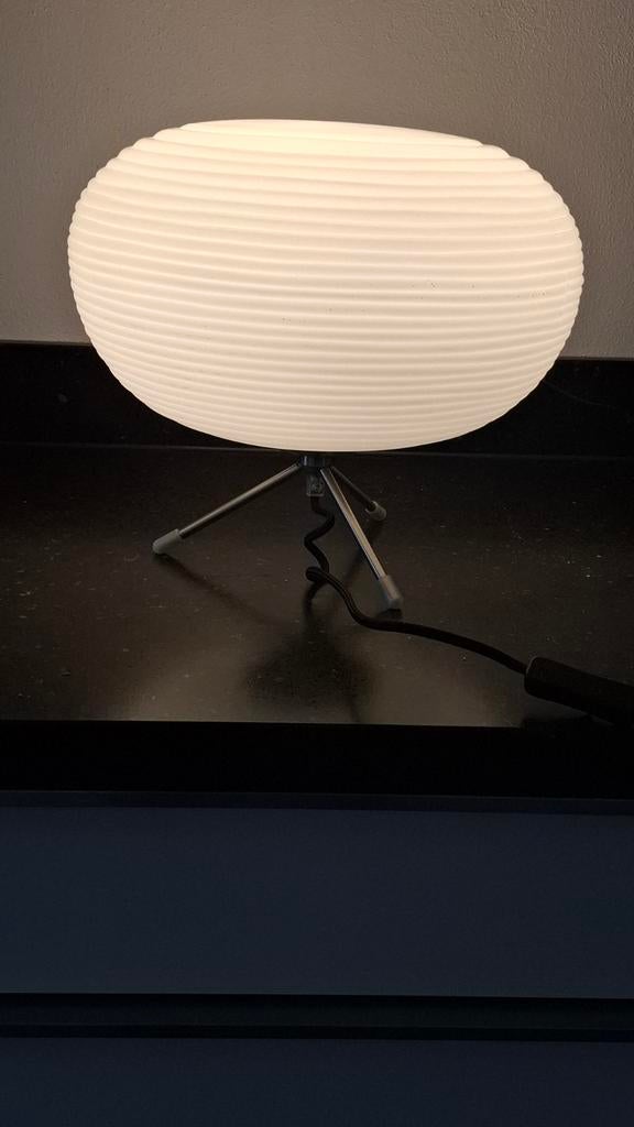 Tafellamp ,Loods 5, Huis en Inrichting, Lampen | Tafellampen, Ophalen, Zo goed als nieuw, Glas, Minder dan 50 cm