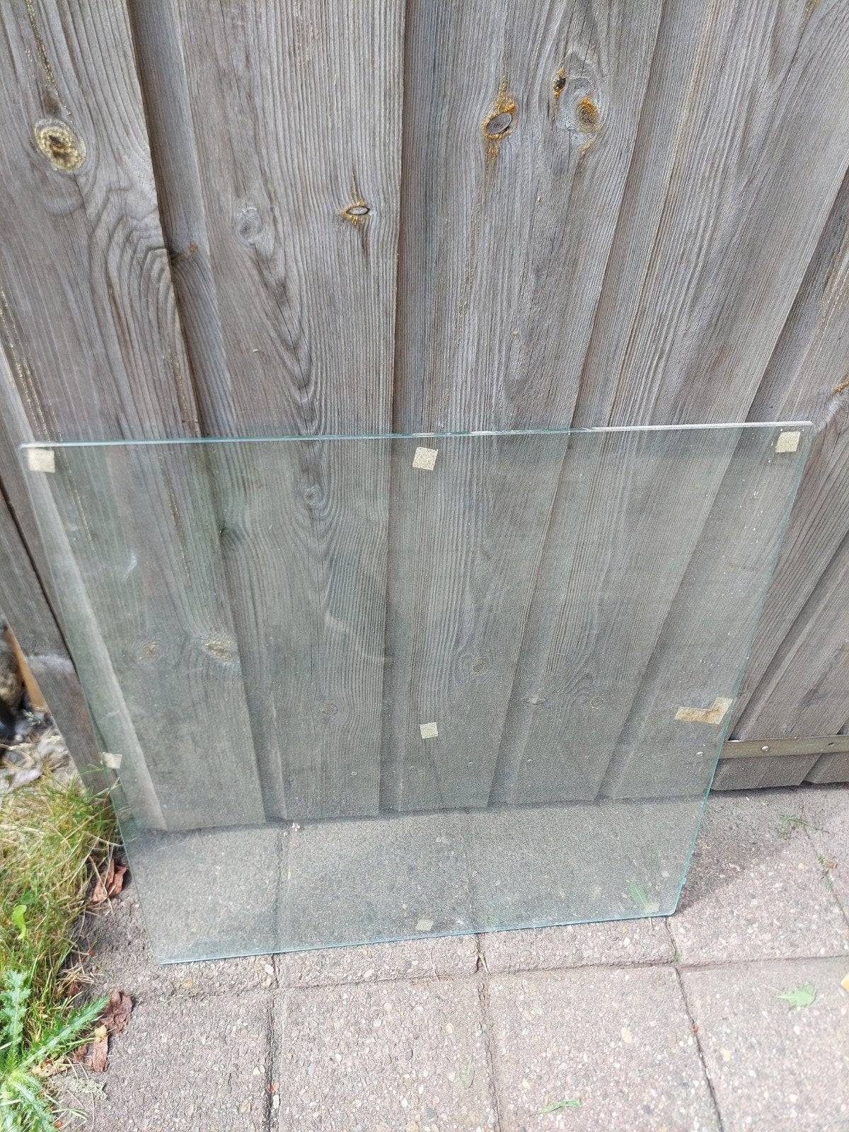 Glasplaat gehard, nieuw 58,5 cm x 56 cm x 6mm, Ophalen, Zo goed als nieuw