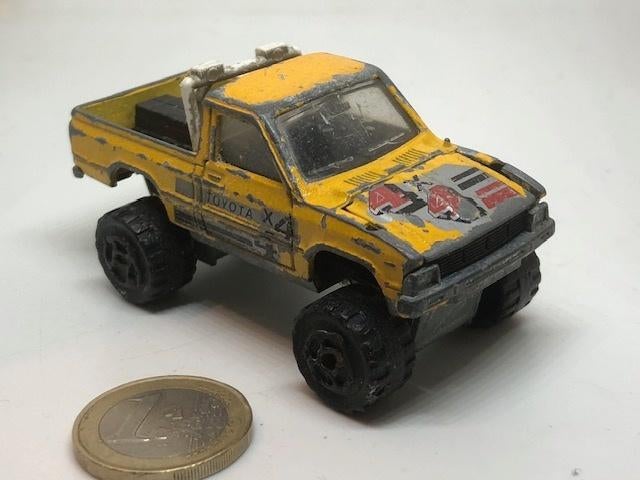Toyota Pick-Up 4x4, Majorette, Ophalen of Verzenden, Gebruikt, Auto
