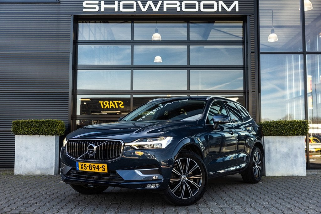 Volvo XC60 2.0 T5 Inscription, 250 PK, H&K Audio, Pano, Trek, Auto's, Volvo, Gebruikt, 4 cilinders, 1969 cc, Blauw
