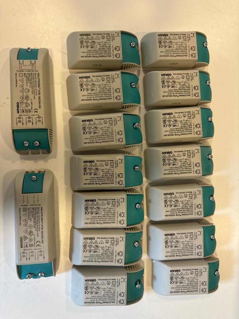 OSRAM HALOTRONIC HTM 105/230-240 Elektronische Trafo's, Ophalen of Verzenden, Gebruikt