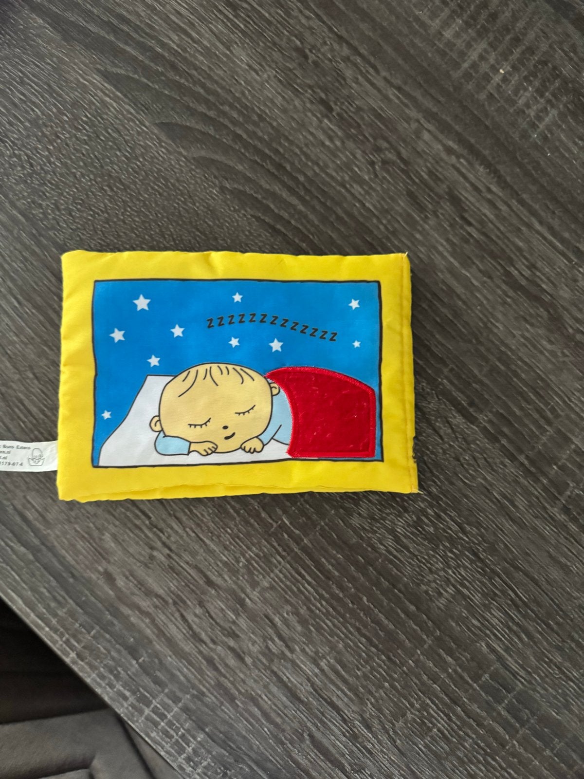 Zacht stoffen speelboekje voor baby's en peuters, Kinderen en Baby's, Ophalen of Verzenden, Zo goed als nieuw, Overige typen