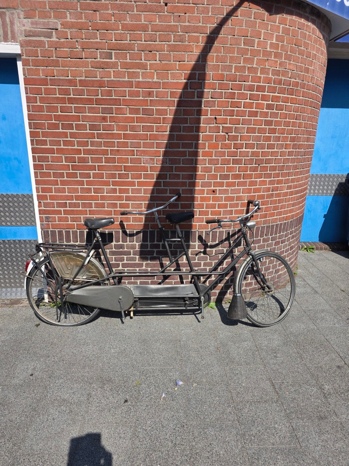 schuurvondst juncker tandem, 55 cm of meer, Ophalen of Verzenden, Gebruikt, Minder dan 10 versnellingen