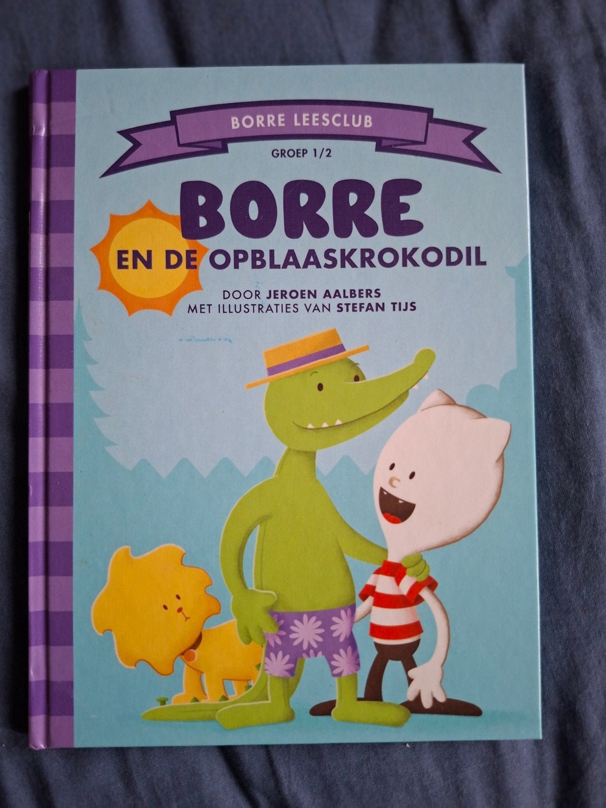 Borre en de opblaaskrokodil - Ongelezen kinderboek, 5 of 6 jaar, Fictie algemeen, Jongen of Meisje, Nieuw