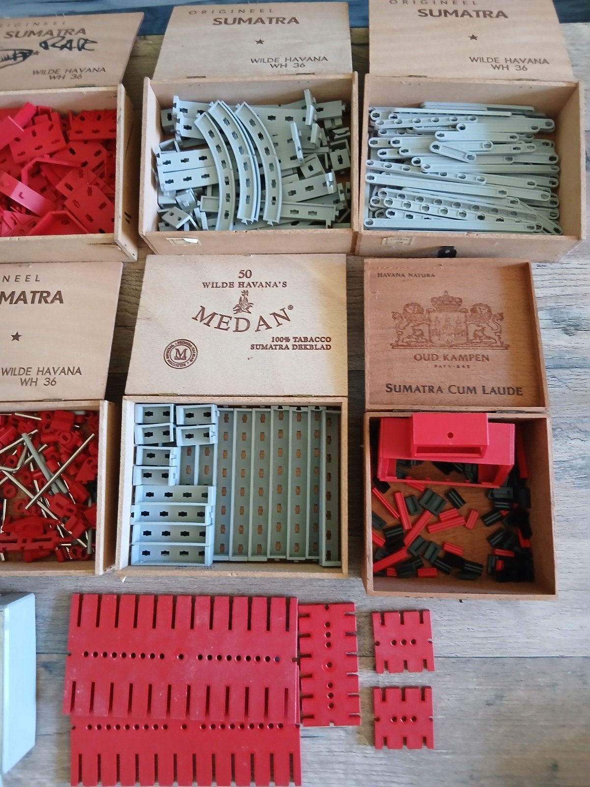 8 complete sets Fischertechnik uit de jaren '80, Kinderen en Baby's, Ophalen