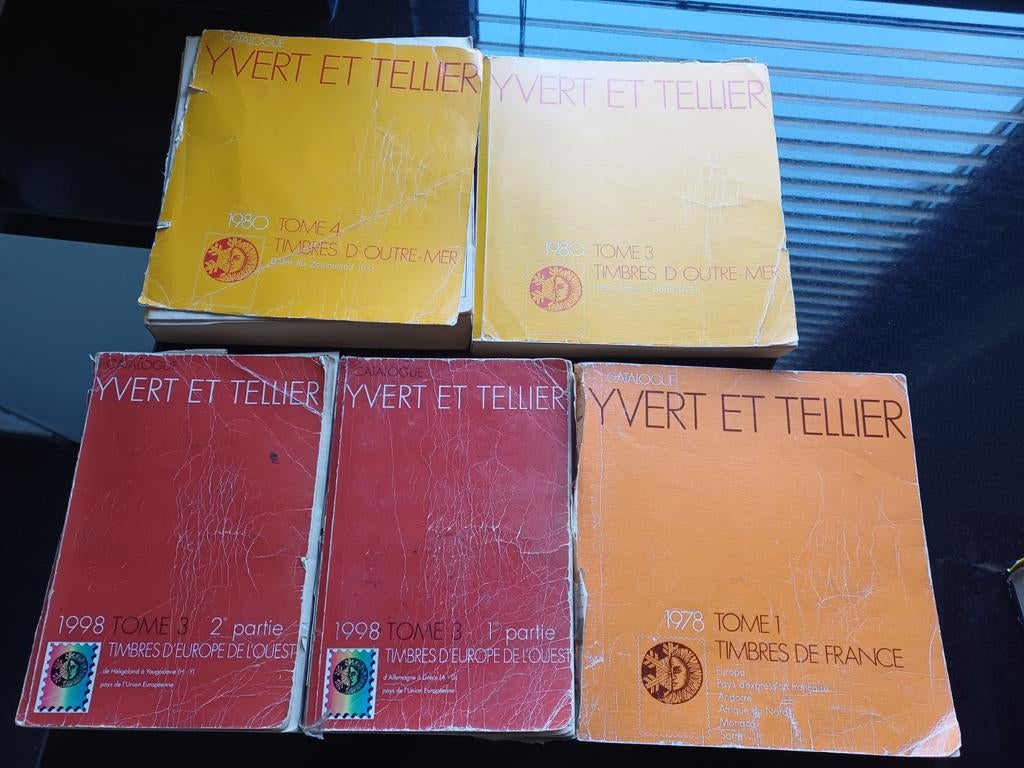 Yvert complete set Europa  Frankrijk en wereld catalogi, Ophalen of Verzenden, Boek of Naslagwerk