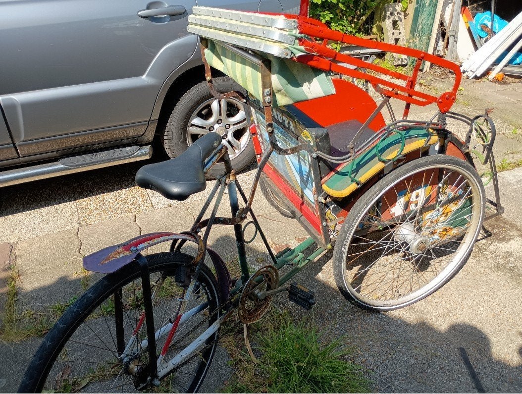 Betjak Indonesië fiets, Ophalen of Verzenden, Gebruikt