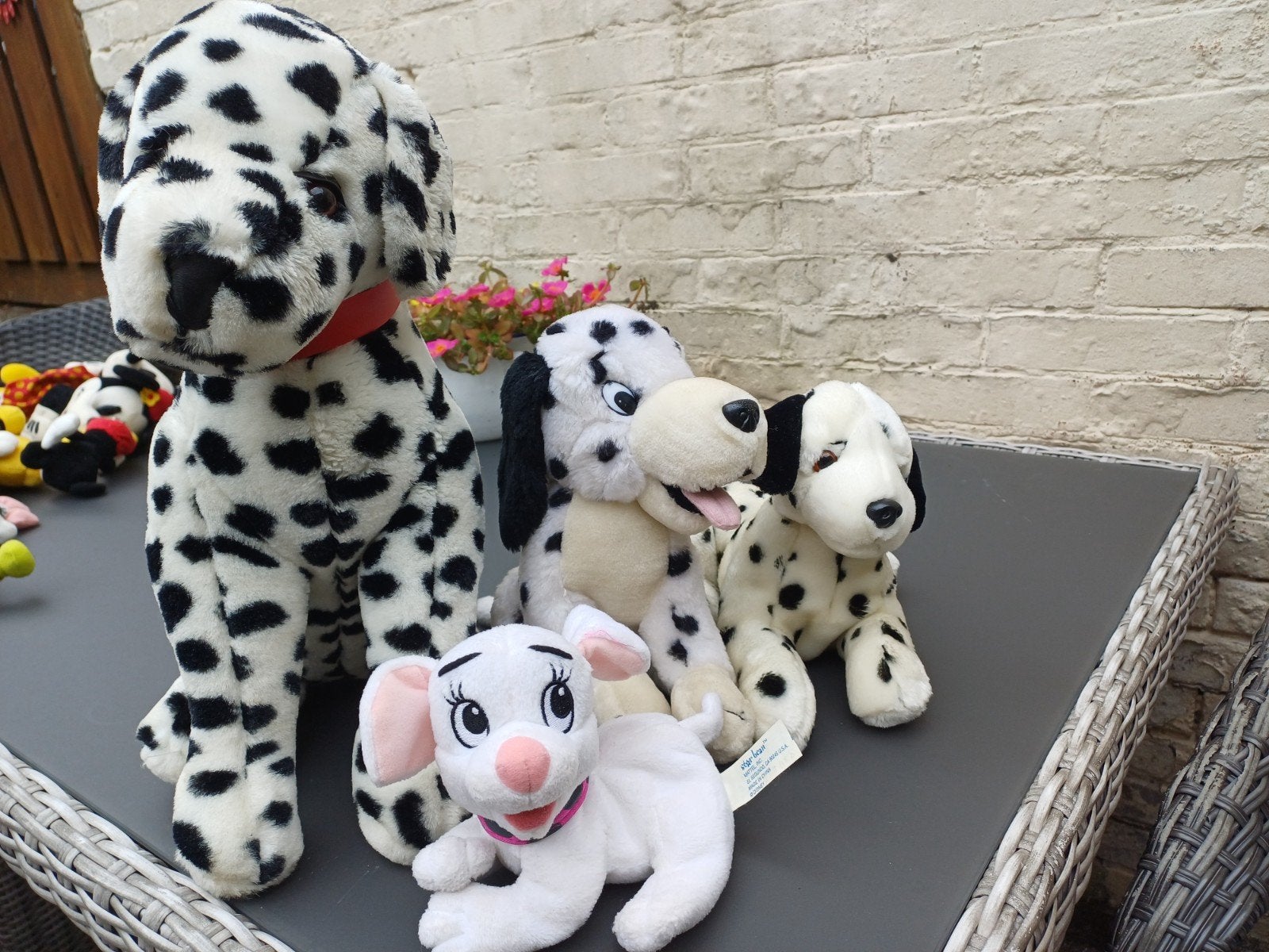 3 Dalmatiërs knuffels - Zo goed als nieuw, Disney, Zo goed als nieuw, Meerkleurig, Hond
