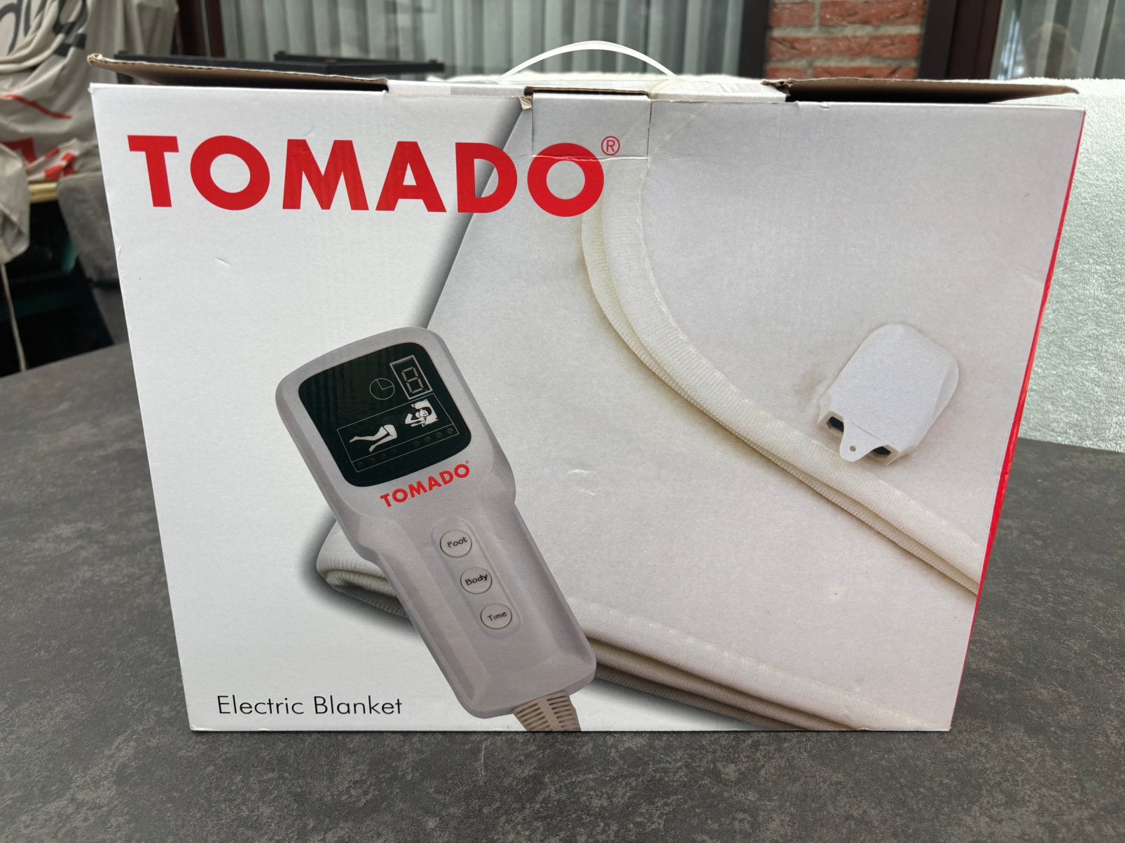 TOMADO Elektrische onderdeken - Warmte en comfort, Ophalen of Verzenden, Zo goed als nieuw