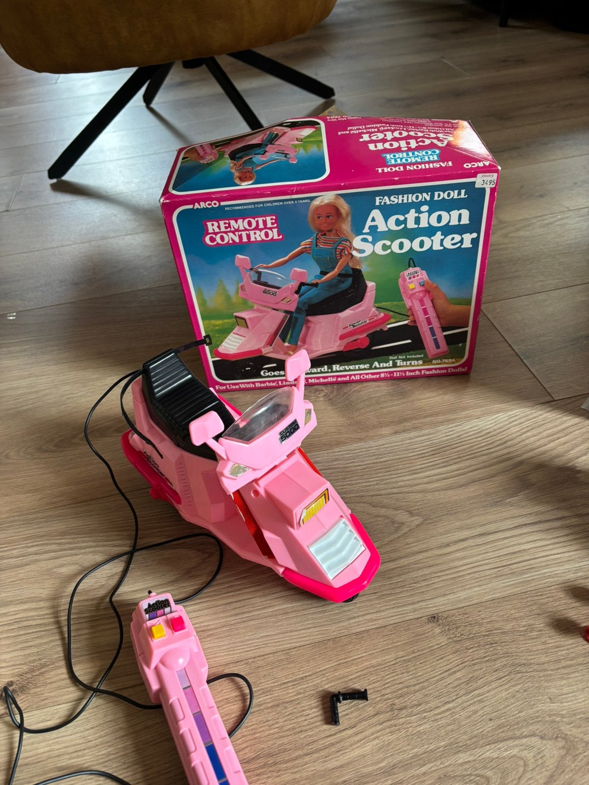 Barbie scooter jaren 80, Ophalen of Verzenden, Gebruikt, Jongen of Meisje
