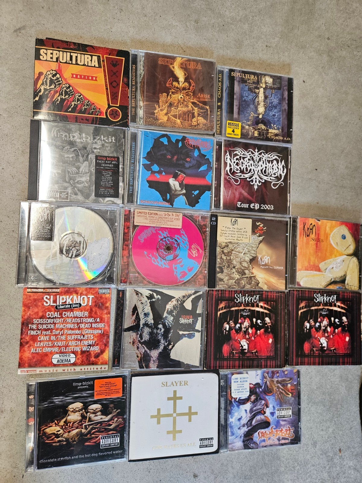 Heavy metal CDs, Ophalen of Verzenden