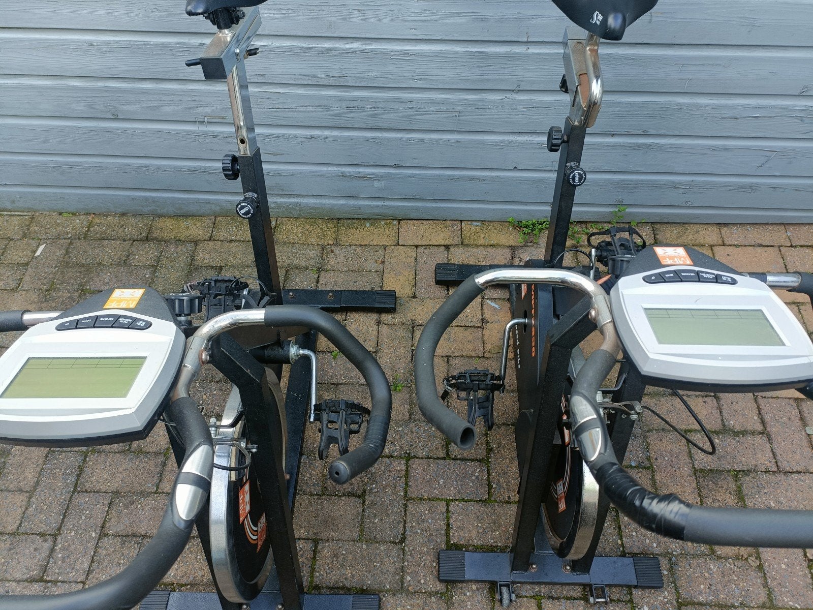 Twee MPF 2850 Speed Bikes (Spinningfietsen), Sport en Fitness, Ophalen, Gebruikt, Spinningfiets, Metaal