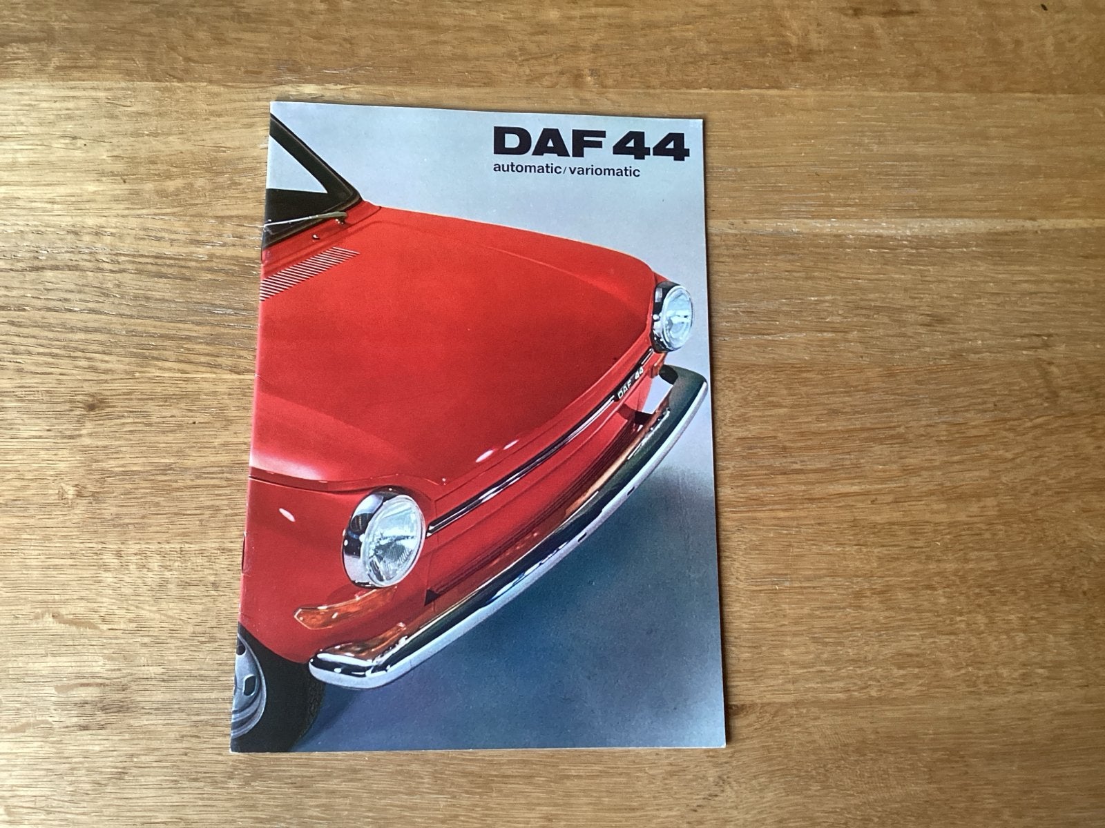 DAF 44 Automatic Variomatic Brochure 1969, Ophalen of Verzenden, Gelezen, Overige merken