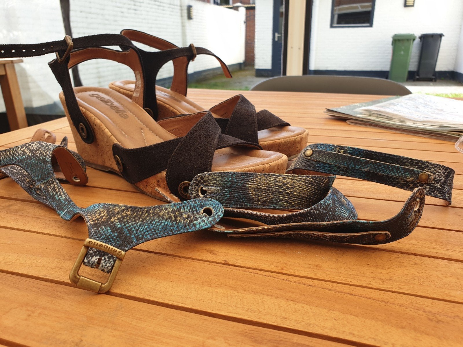 Galibelle sandalen met verwisselbare bandjes, Ophalen of Verzenden