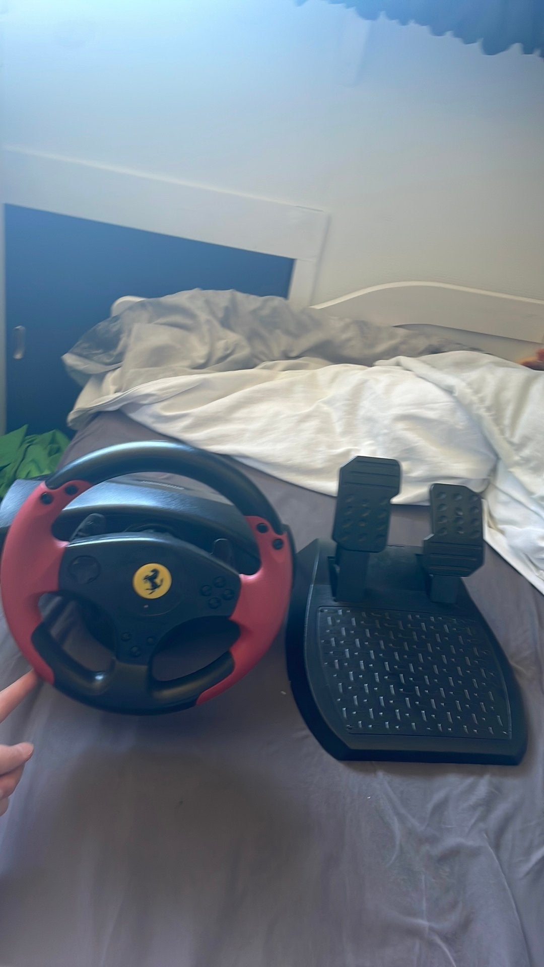 Thrustmaster ferarri red legend edition, Ophalen of Verzenden, Zo goed als nieuw, Stuurtje of Sportattribuut, Xbox Original