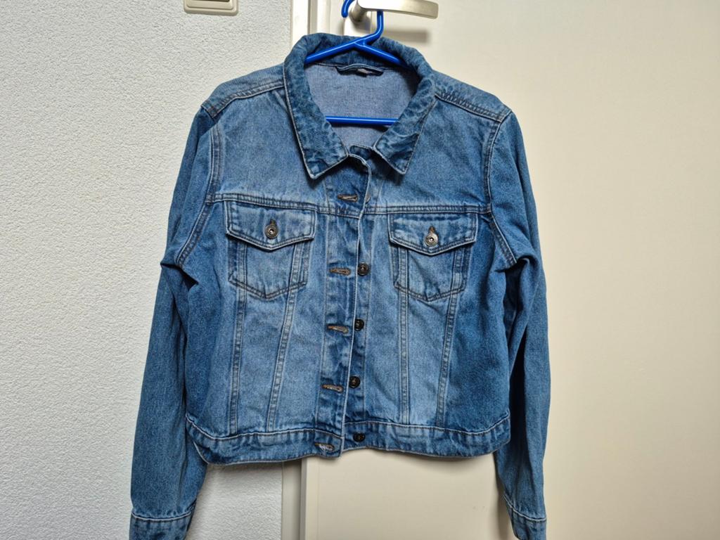 DAMES SPIJKERJAS MAAT 40, Kleding | Dames, Jassen | Zomer, Ophalen, Gedragen, Maat 38/40 (M), Blauw