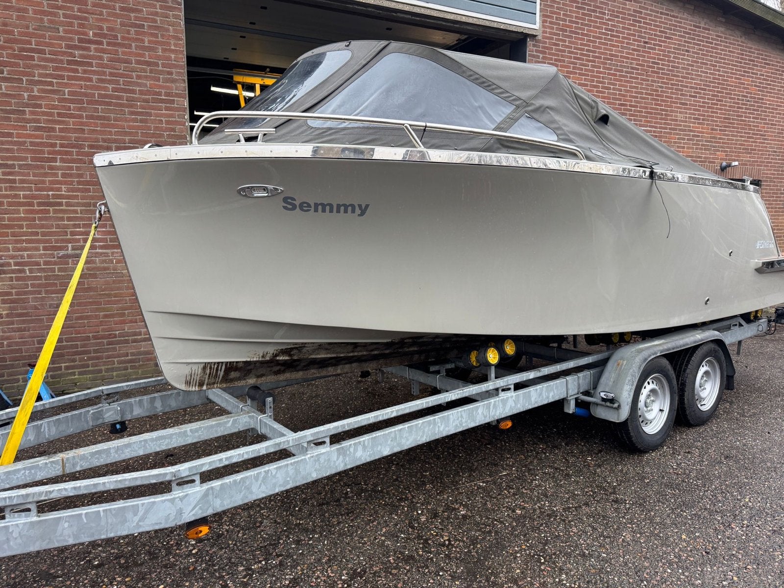 Lifestyle 615 Tender - Luxe sloep met 25pk en koelkast, Ophalen, Zo goed als nieuw, Motor en Techniek