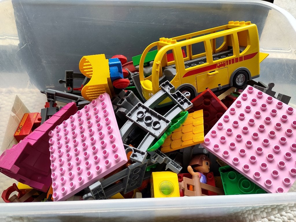 Krat duplo, Ophalen, Gebruikt, Duplo