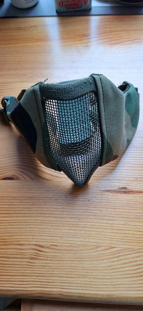 Beschermingsmasker airsoft, Ophalen of Verzenden, Zo goed als nieuw