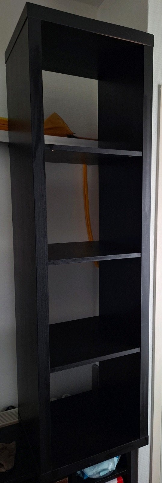 IKEA KALLAX open kast zwartbruin 4x1, Ophalen