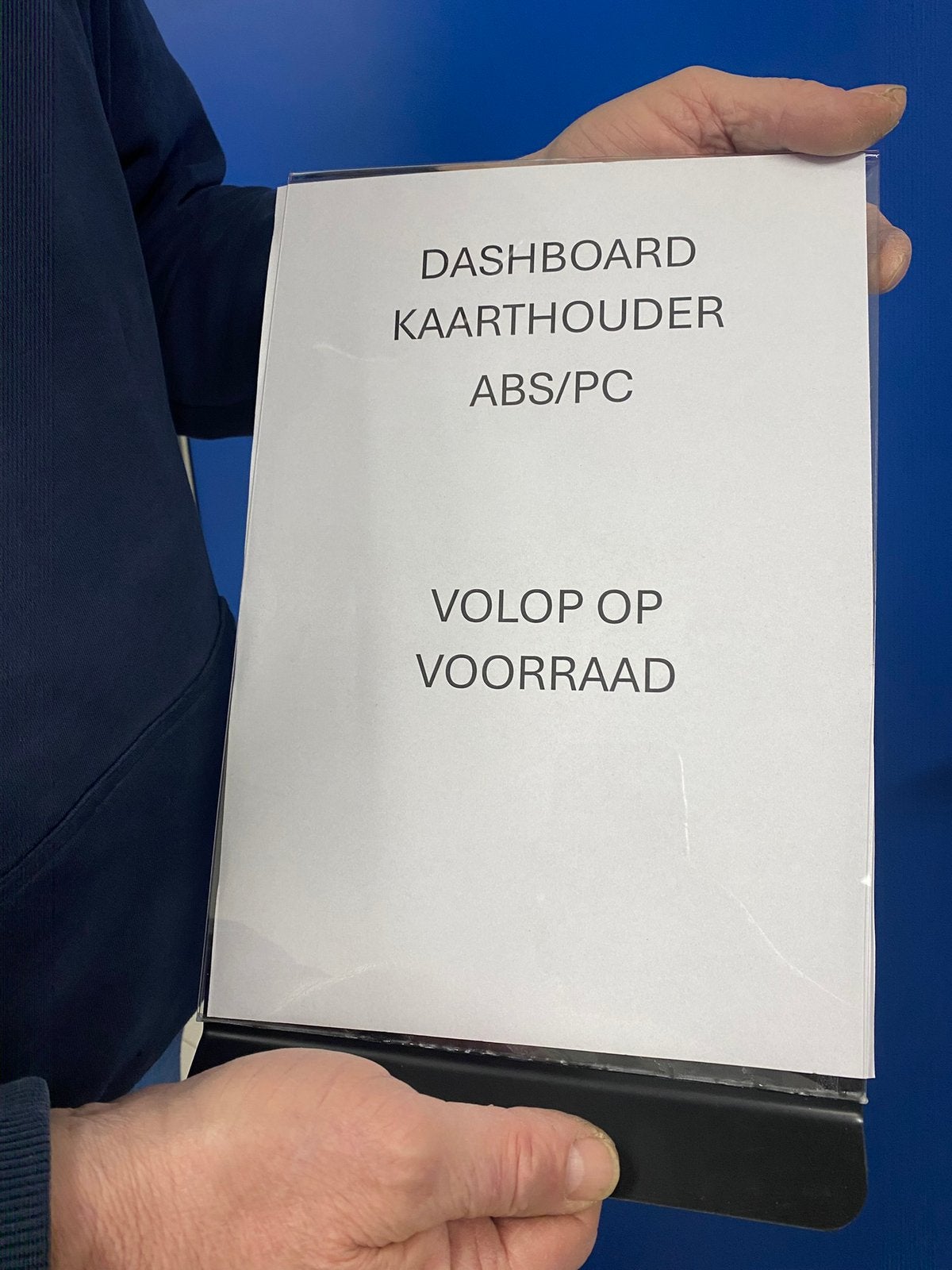dashboard kaarthouder A4, Ophalen of Verzenden