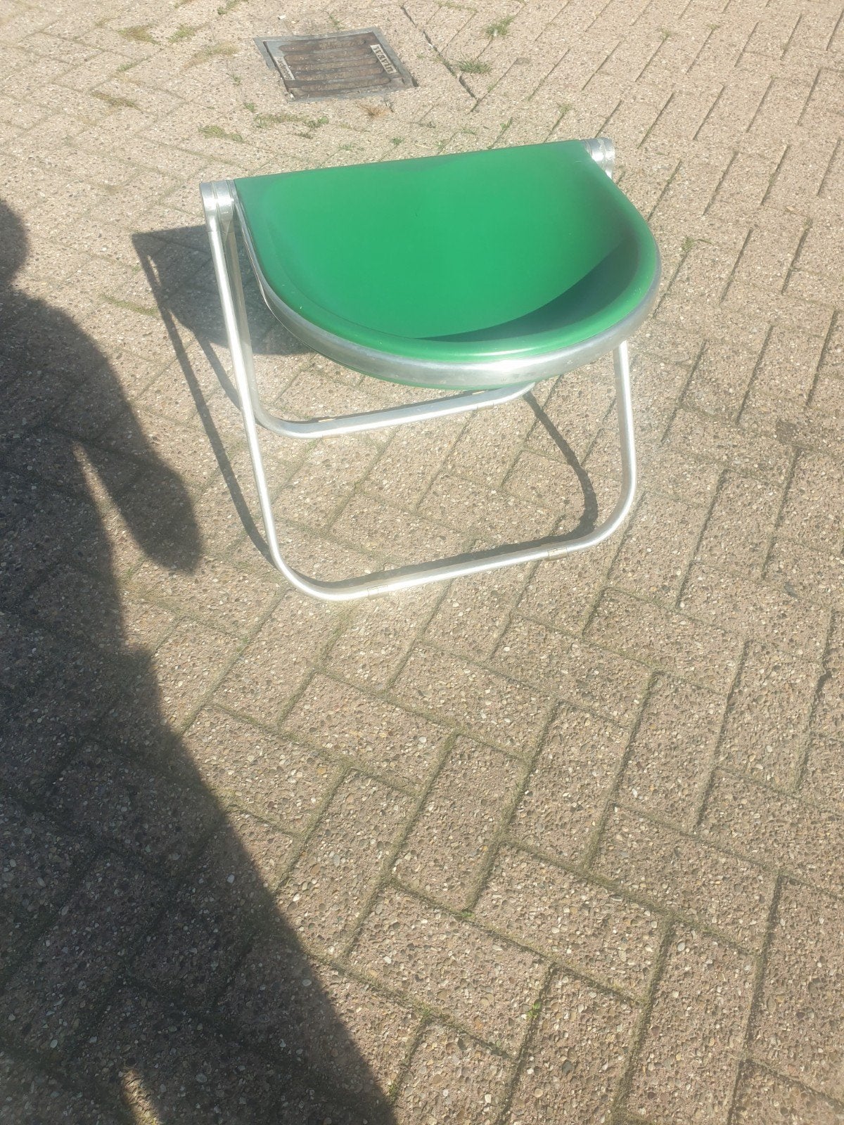 prachtig design stoel van giancarlo piretti pluff, Ophalen of Verzenden, Zo goed als nieuw