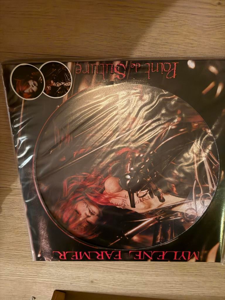 2 lp picture disc Mylene Farmer – Point De Suture, Ophalen of Verzenden, Zo goed als nieuw, 12 inch, Poprock