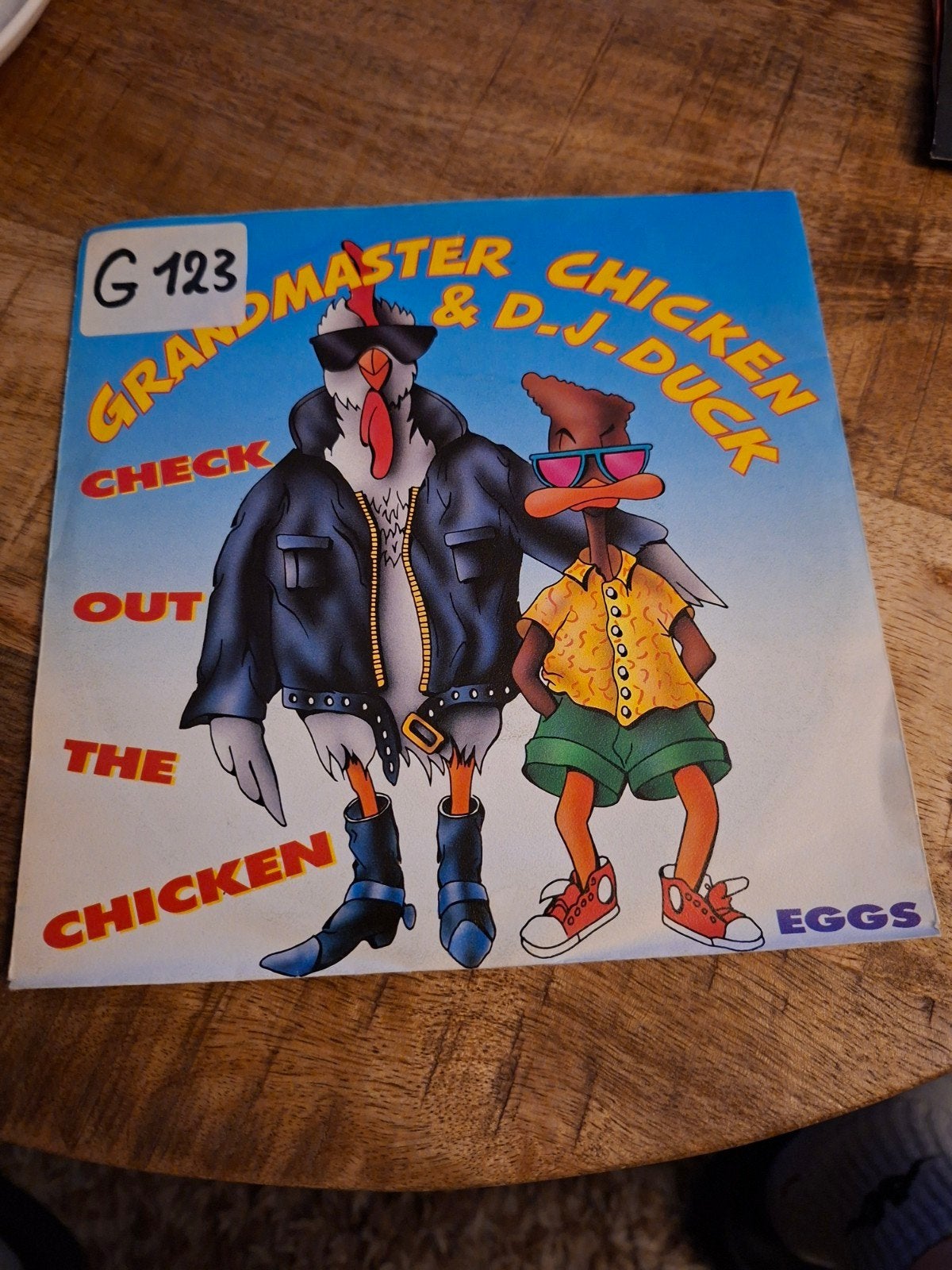 Grandmaster chicken & dj duck / check out the chicken, Ophalen of Verzenden, Zo goed als nieuw