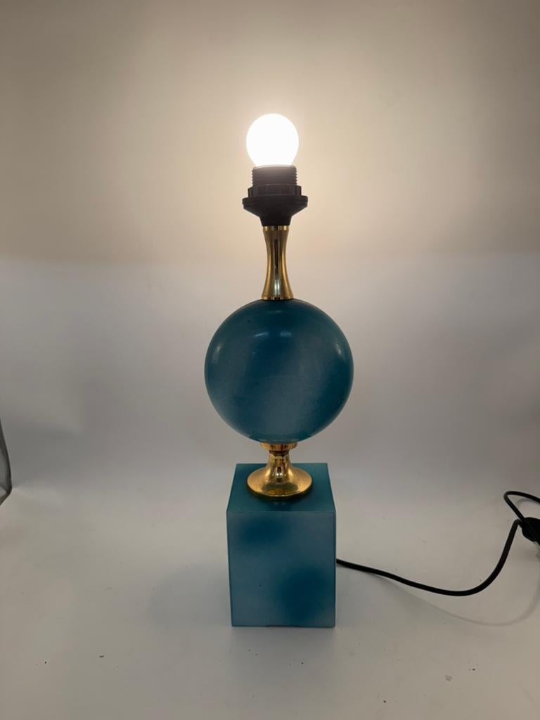 Design Klassieker: Philippe Barbier Stijl Tafellamp (43 cm), Ophalen of Verzenden