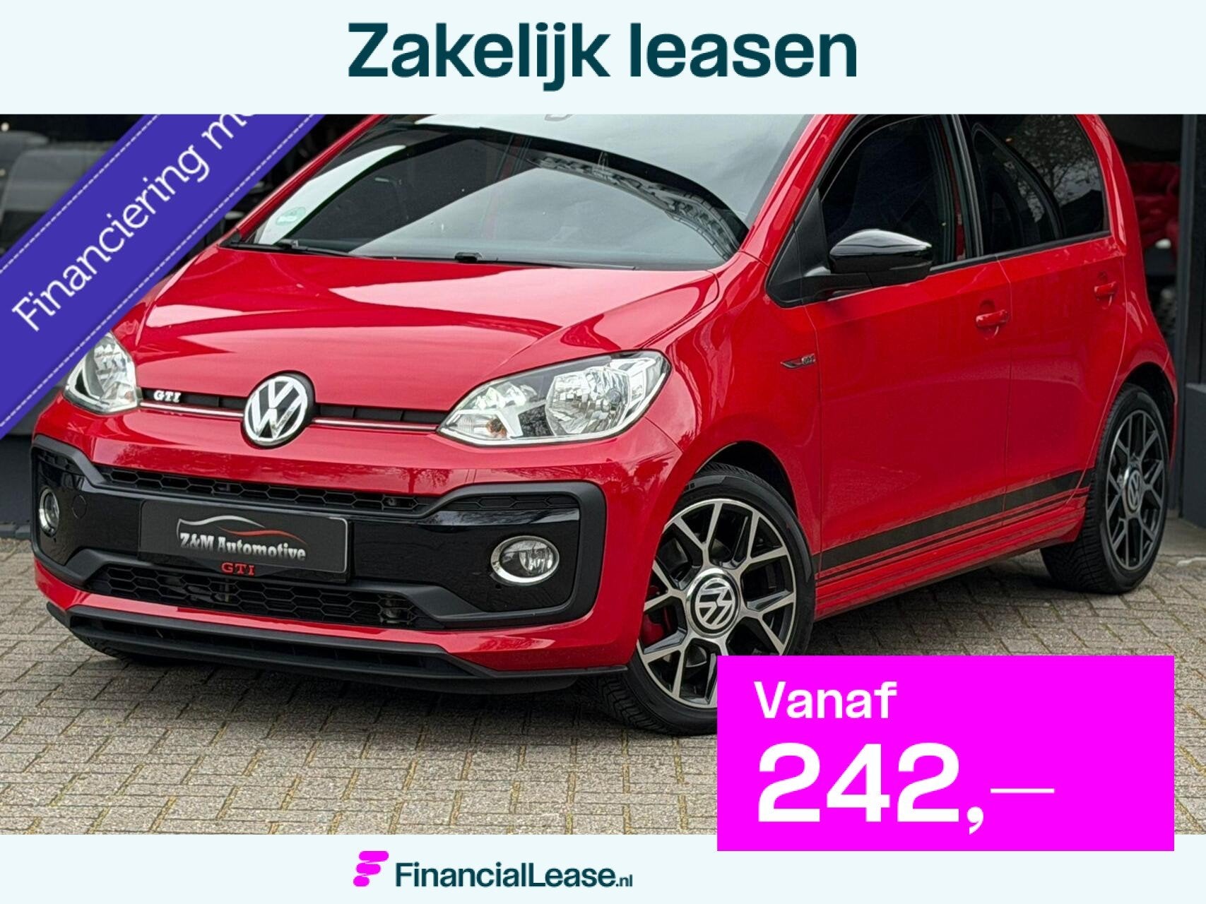 Volkswagen Up! 1.0 TSI GTI Pano*Camera*StoelVerwarming*Cruis, Gebruikt, Up!, 4 stoelen, Bedrijf