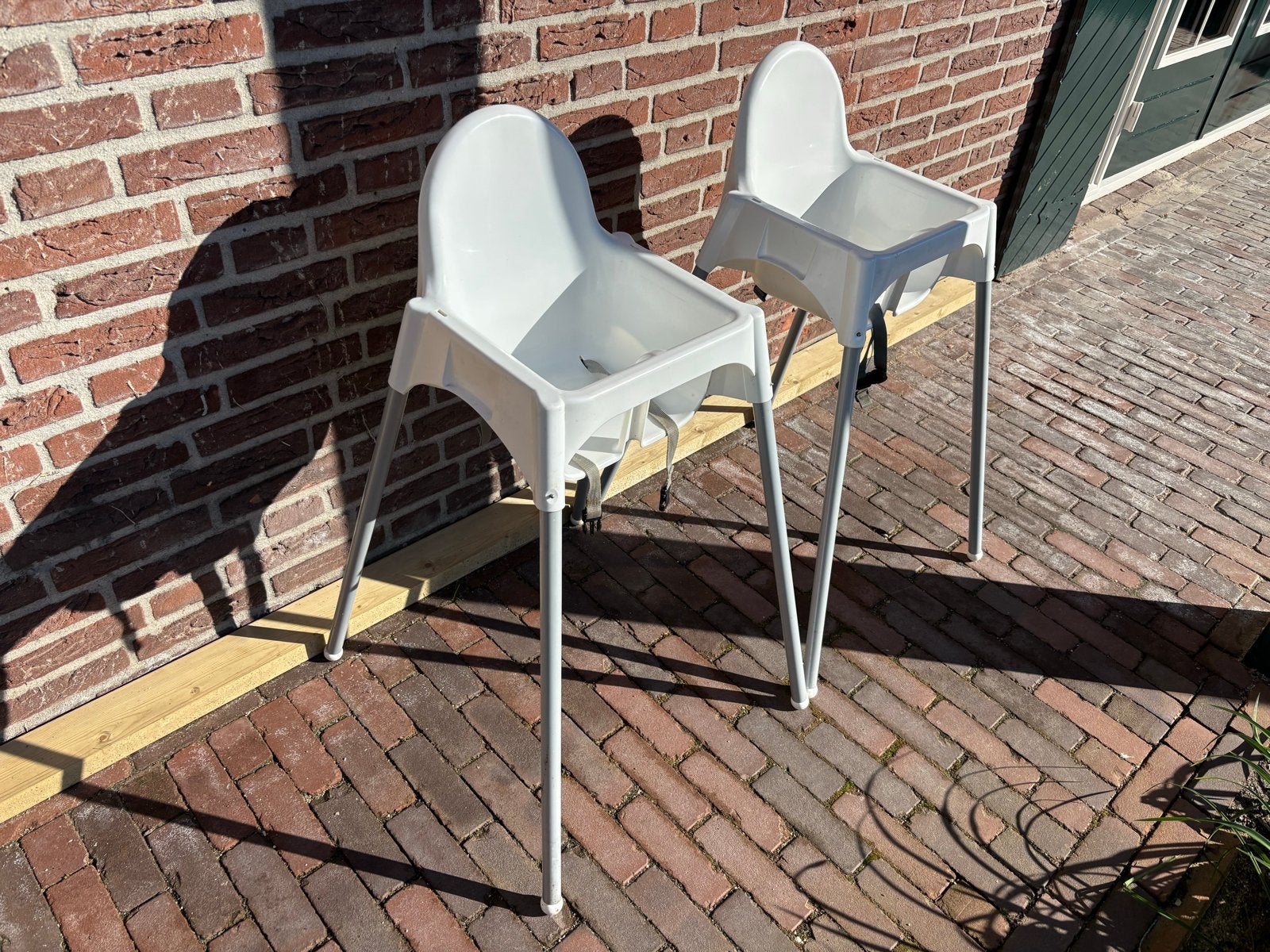 2x IKEA Antilop kinderstoel met gordel, Ophalen, Gebruikt, Overige typen, Gordel(s)