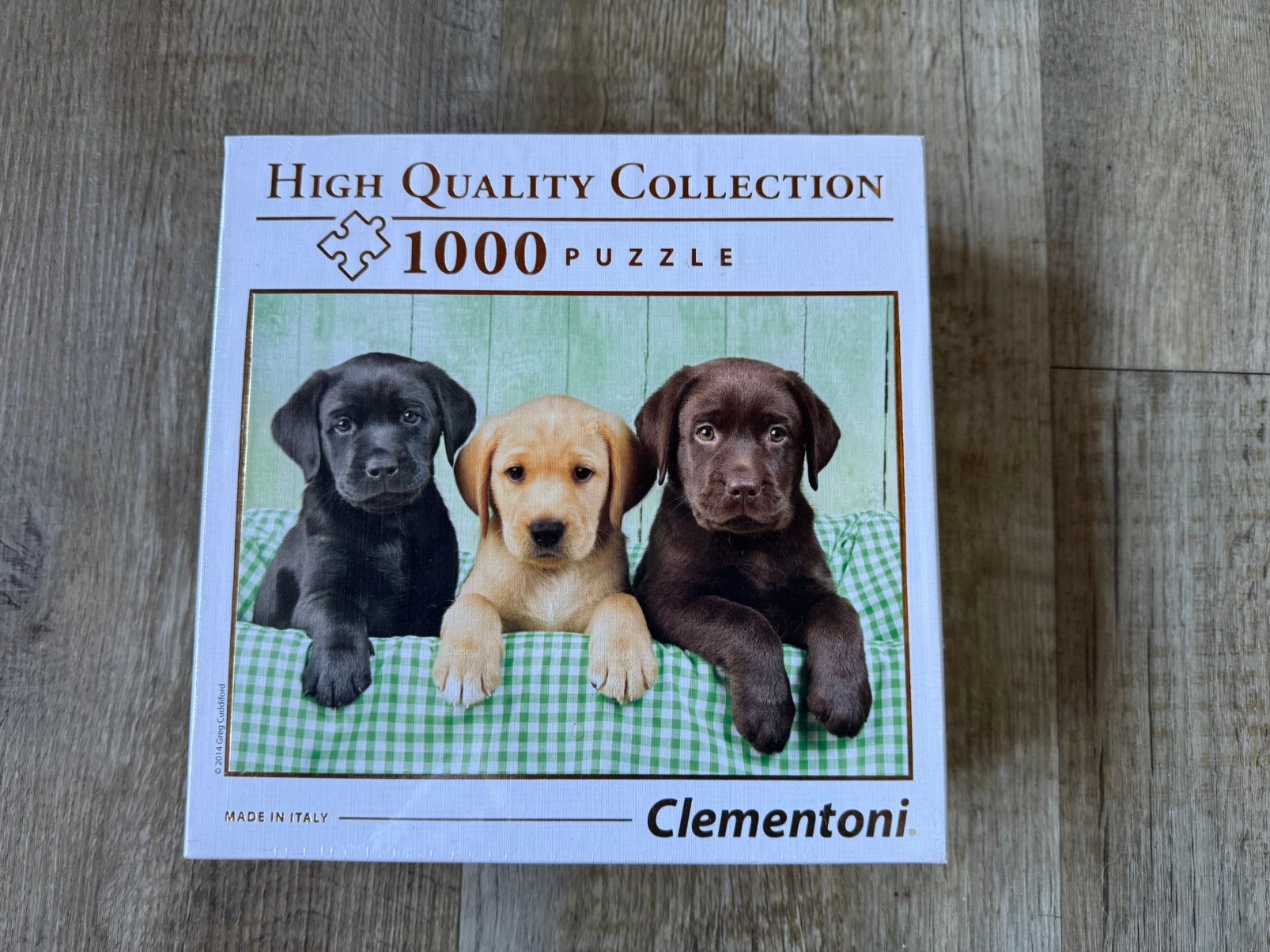 Drie labradors puzzel ~ 1000 stukjes ~ NIEUW, Ophalen of Verzenden, 500 t/m 1500 stukjes, Nieuw, Legpuzzel