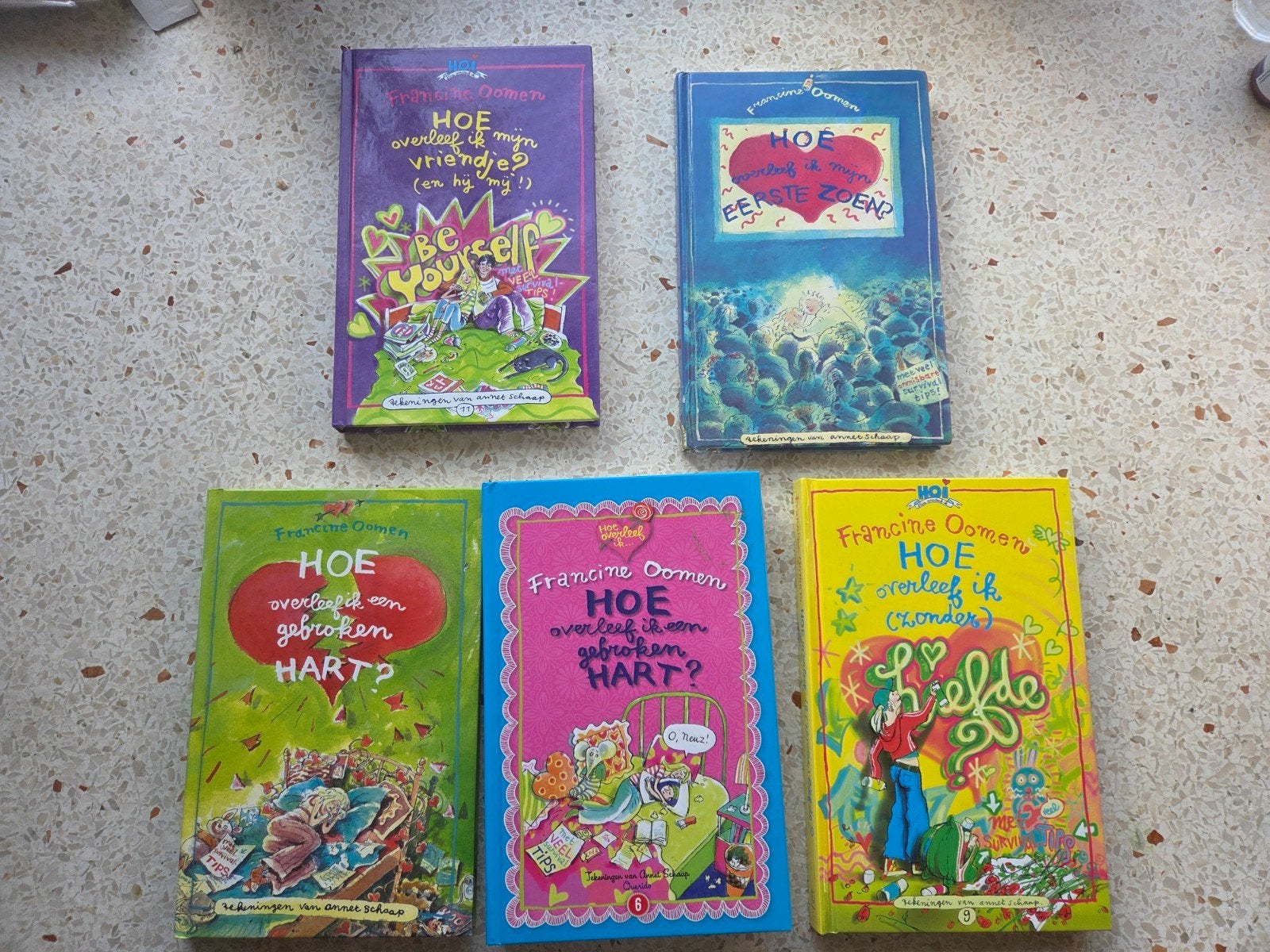 hoe overleef ik 6 delen, Boeken, Verzenden, Zo goed als nieuw, Fictie