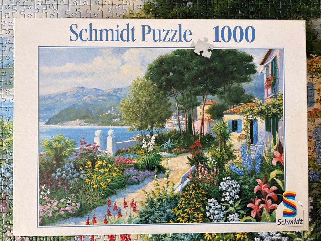 Schmidt Puzzel 1000 Stukjes - Peter Motz Panorama, Ophalen of Verzenden, 500 t/m 1500 stukjes, Zo goed als nieuw, Legpuzzel