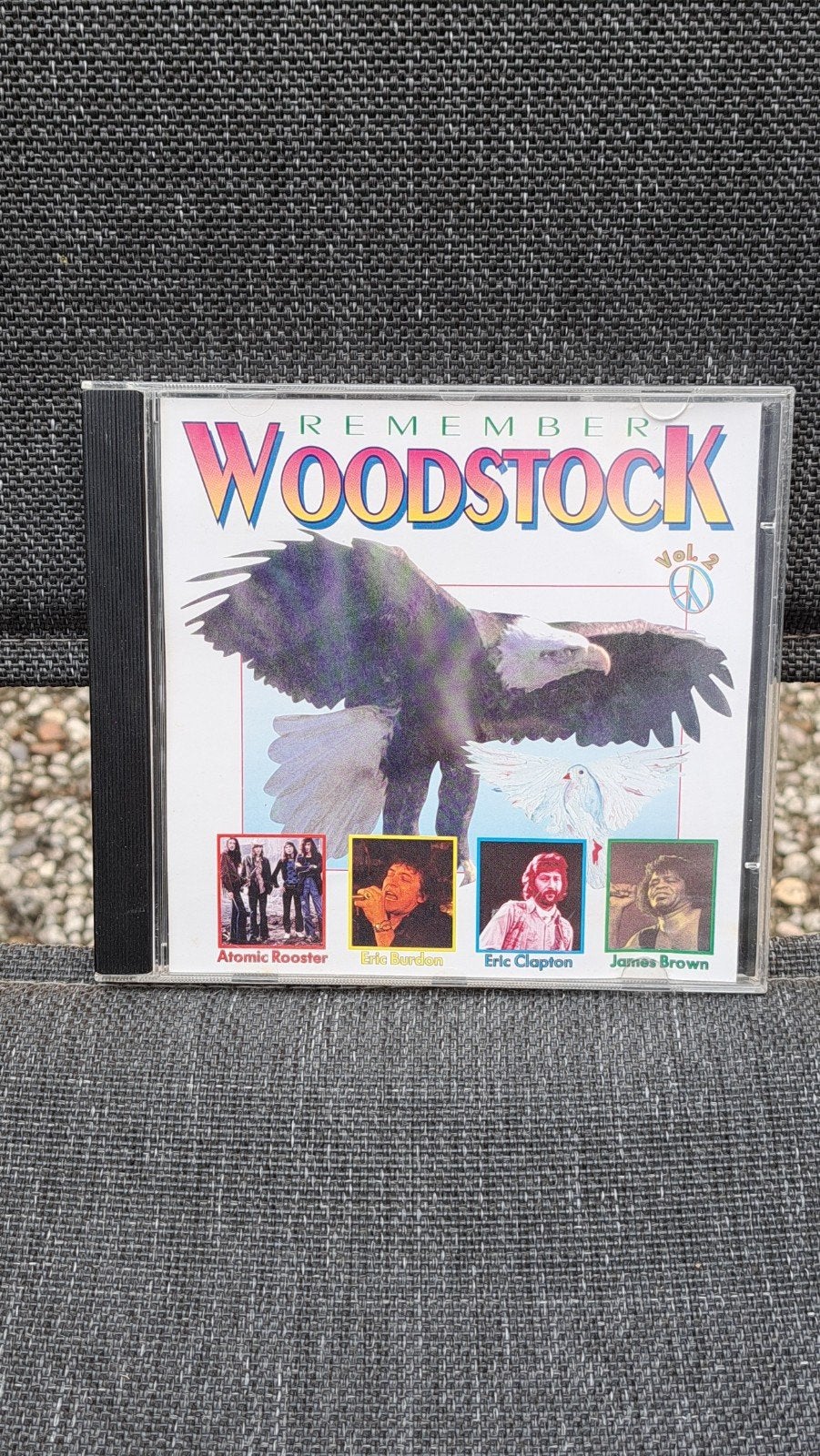 Cd. remember WOODSTOCK  vol 2, Ophalen of Verzenden, Zo goed als nieuw, Pop