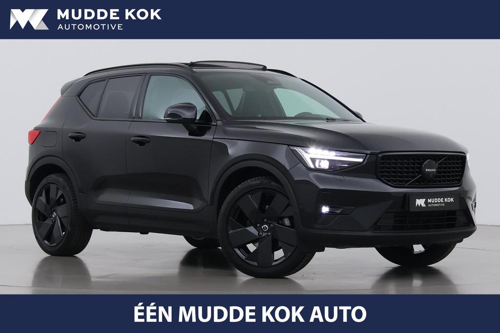 Volvo XC40 B3 Ultra Black Edition | Panoramadak | Trekhaak |, 15 km/l, Gebruikt, Euro 6, 4 cilinders