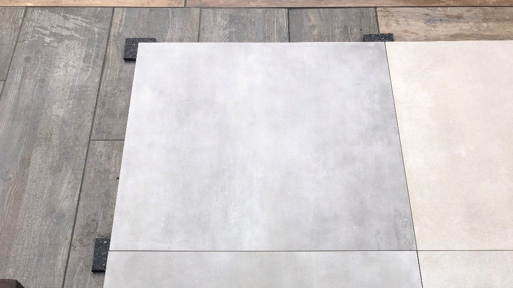 Keramische terrastegels ASH 80x80x2 cm 37 euro p/m2, Keramiek, Nieuw, Ophalen of Verzenden, 10 m² of meer