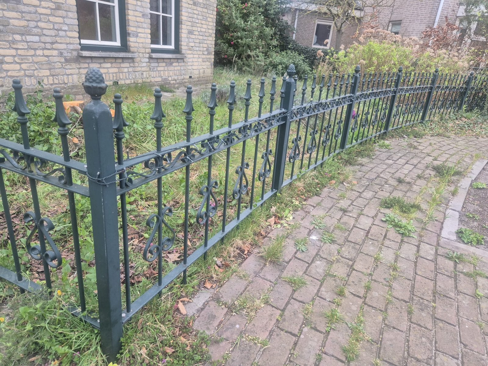 Sierhekwerk, Tuin en Terras, Tuinhekken en Hekwerk, Met poort, Gebruikt, Ophalen of Verzenden, Sierhekwerk