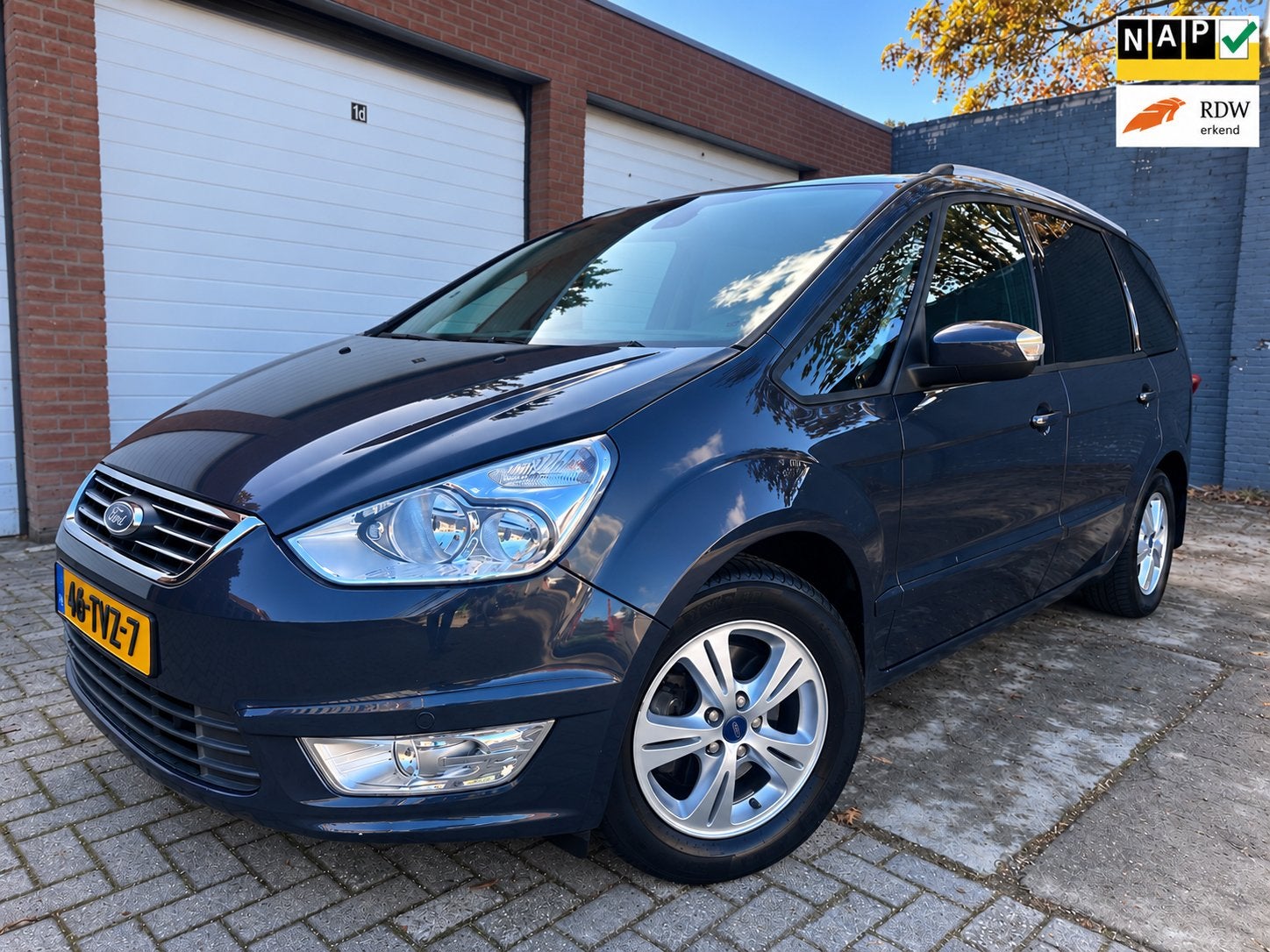 Ford Galaxy 1.6 SCTi Trend Business | 7-Pers | Navi | Clima, Auto's, Voorwielaandrijving, 1596 cc, Stof, Zwart